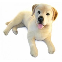 Bocchetta - Beau Labrador Lying Plush Toy 62cm