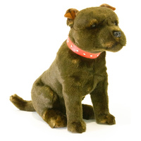 Bocchetta - Scooter Staffordshire Bull Terrier Plush Toy 33cm