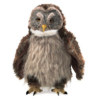 Folkmanis - Owl, Hooting Puppet