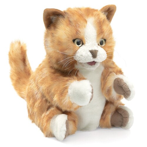 Buy Folkmanis Orange Tabby Cat Puppet