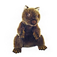 Bocchetta - Dozey Wombat Hand Puppet 36cm