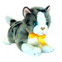 Bocchetta - Leila Norwegian Grey & White Cat Plush Toy 22cm