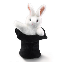 Folkmanis - Rabbit In The Hat Puppet