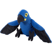 Wild Republic - Cuddlekins Hyacinth Macaw 20cm 
