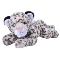 Wild Republic - Ecokins Snow Leopard Plush Toy 30cm