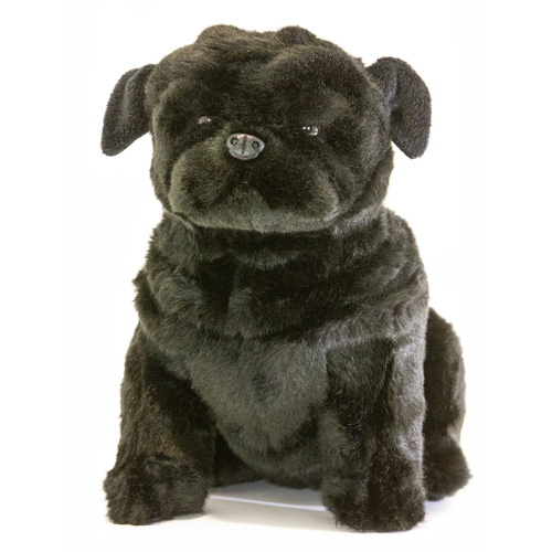 Bocchetta - Oreo Black Pug Plush Toy 27cm