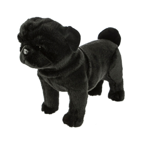 Bocchetta - Midnight Black Pug Standing 27cm