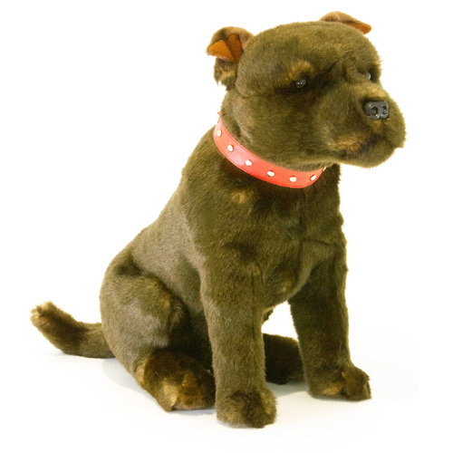 Bocchetta - Scooter Staffordshire Bull Terrier Plush Toy 33cm
