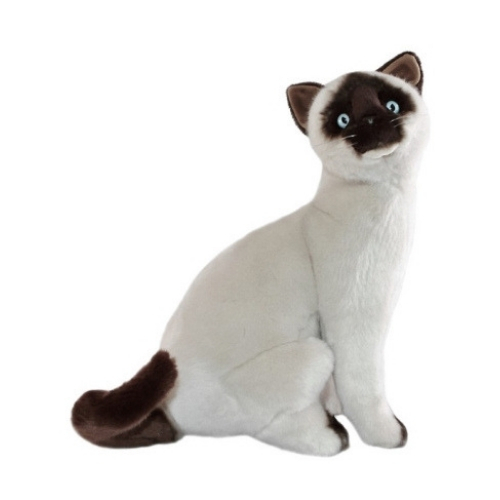 Bocchetta - Tulip Siamese Cat Sitting Plush Toy 37cm