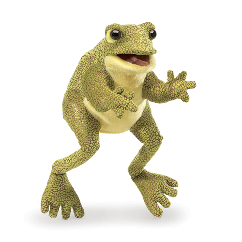 Folkmanis - Funny Frog Puppet