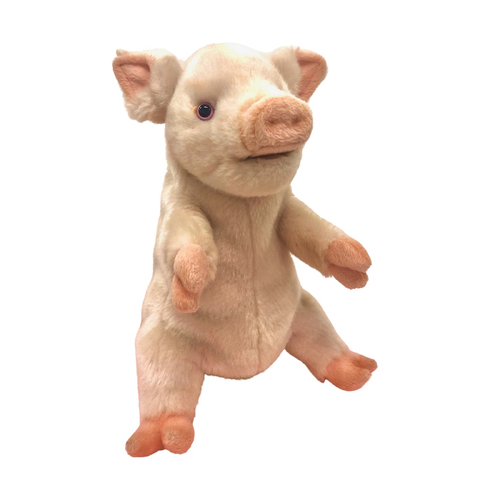 Hansa - Pig Puppet 25cm