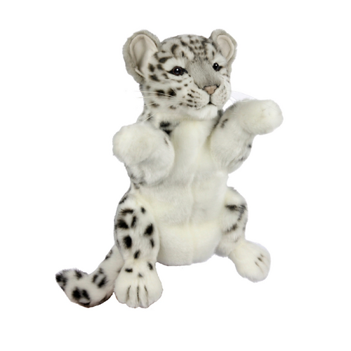 Hansa - Snow Leopard Puppet 32cm