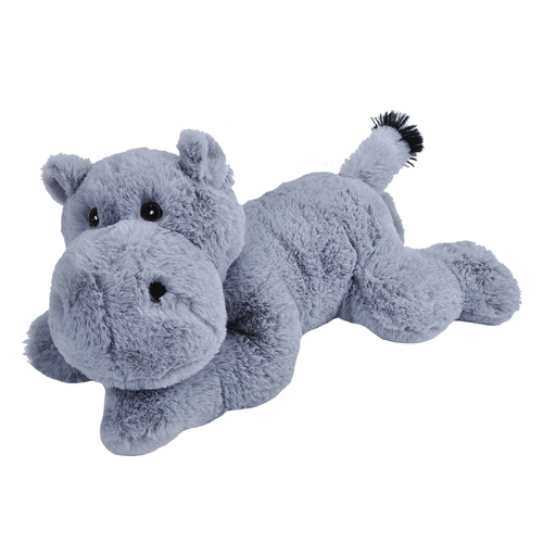 plush hippo dog toy