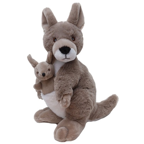 Wild Republic - Ecokins Kangaroo Plush Toy 30cm